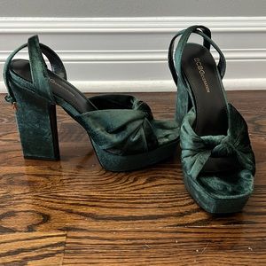 Stunning Emerald green heels from BCBGeneration